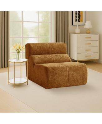  Luxury Cloud-Soft Velvet Single Sofa Chair