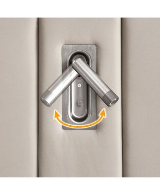 Queen Size Velvet Upholstered Bed Frame with Vertical Stripes