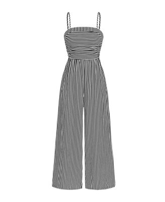 Women's Feeling Inspired Striped Jumpsuit