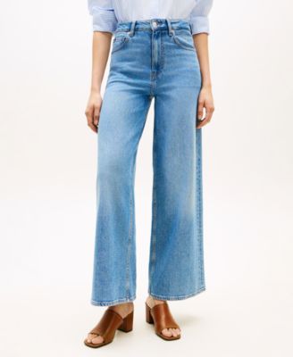 Women's Wide-Leg High-Waist Jeans