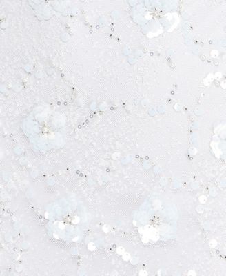 Juniors' Sequin Long Mermaid Gown, Created for Macy's