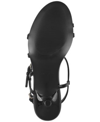 Women's Nylah Strappy Leather Kitten Heel Sandals