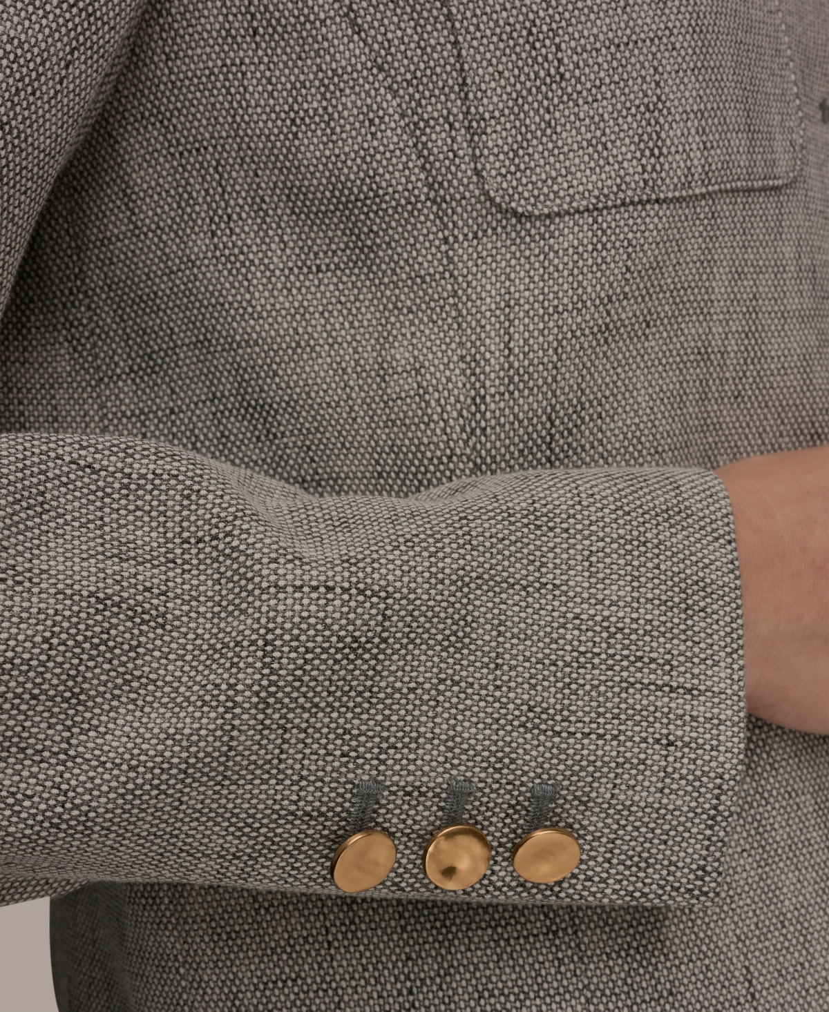 Donna Karan New York Women's Button-Front Cropped Jacket