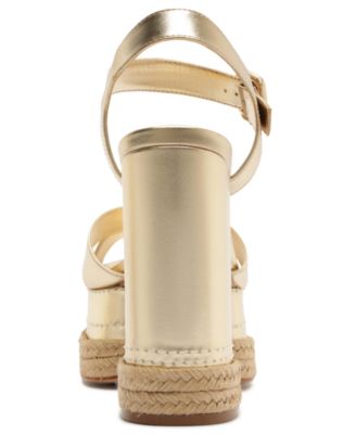 Women's Hilda Rope High Round Toe Platform Sandals