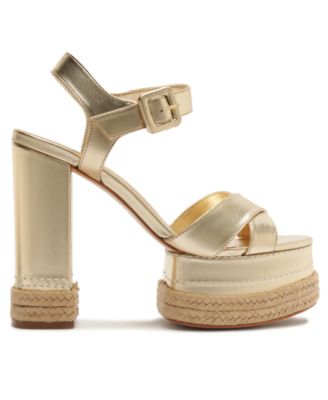 Women's Hilda Rope High Round Toe Platform Sandals