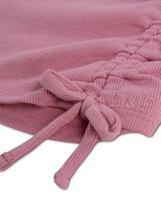 Girls' Shoulder Play Short-Sleeve Top