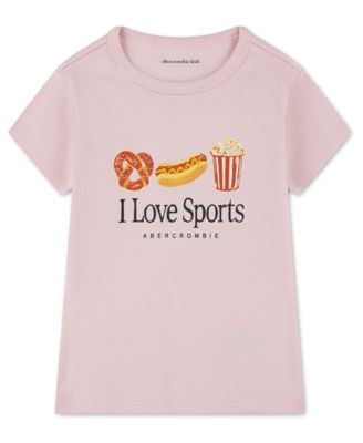 Girls' Sports Baby Crewneck T-Shirt