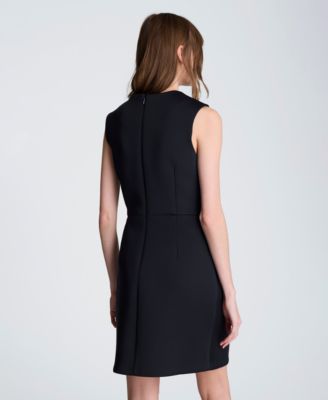 Women's Drape Pleated Short Dress