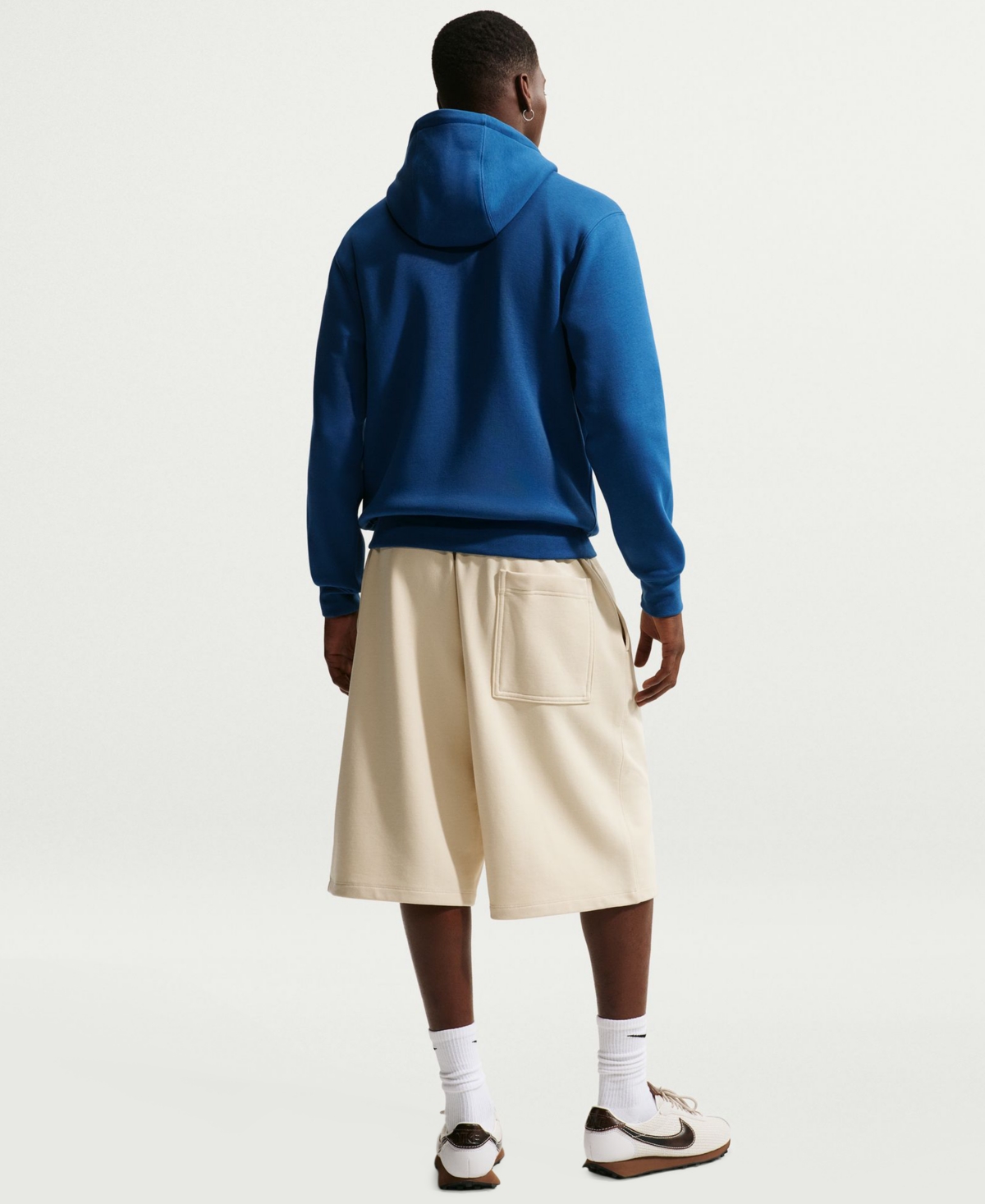 Nike Men's Club Fleece Standard-Fit Logo-Print Hoodie