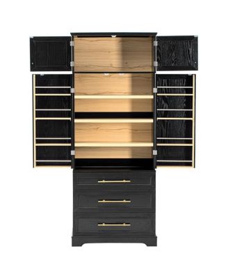 Streamdale Farmhouse Kitchen Pantry Cabinet with 8