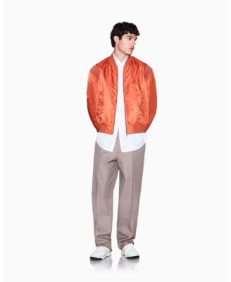 Men's Long Sleeve Striped Viscose Woven Shirt