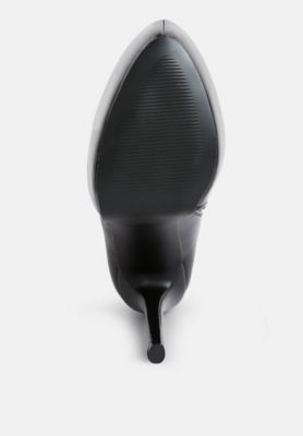 Womens Marsha High Platform Stiletto Ankle Boots