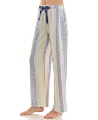 Women's Open Leg Mid-Rise Sleep Pants