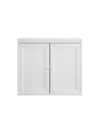 Kitchen Storage Cabinet with Double Doors & Adjustable Shelves