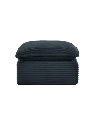 Cloud Sectional Couches for Living Room, Convertible L-Shape Couch with Ottoman