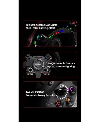 W CS R2 13" Racing Steering Wheel.