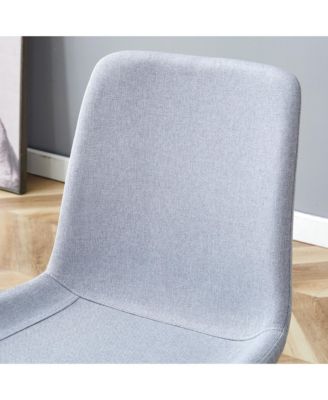 Set of 4 Comfortable Linen Chair