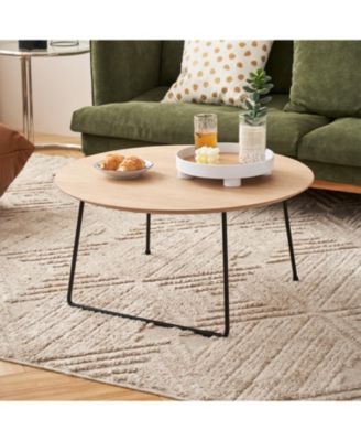 Modern Minimalist Round Coffee Table