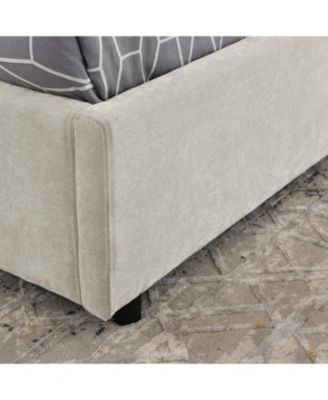 Twin size Storage Bed with Headboard