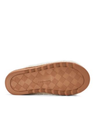 Women's Regina Teddy Double Band Slide Slipper