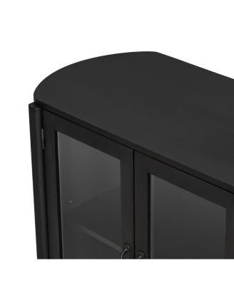 Stylish 34-door large storage cabinet for entrance, living, dining rooms