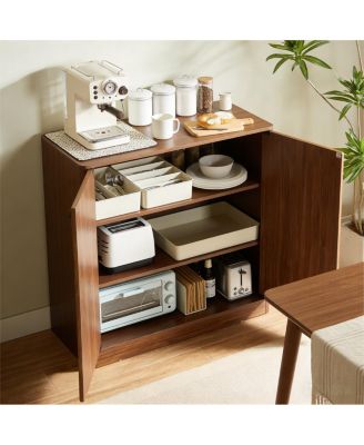 Modern Wavy Sideboard Cabinet