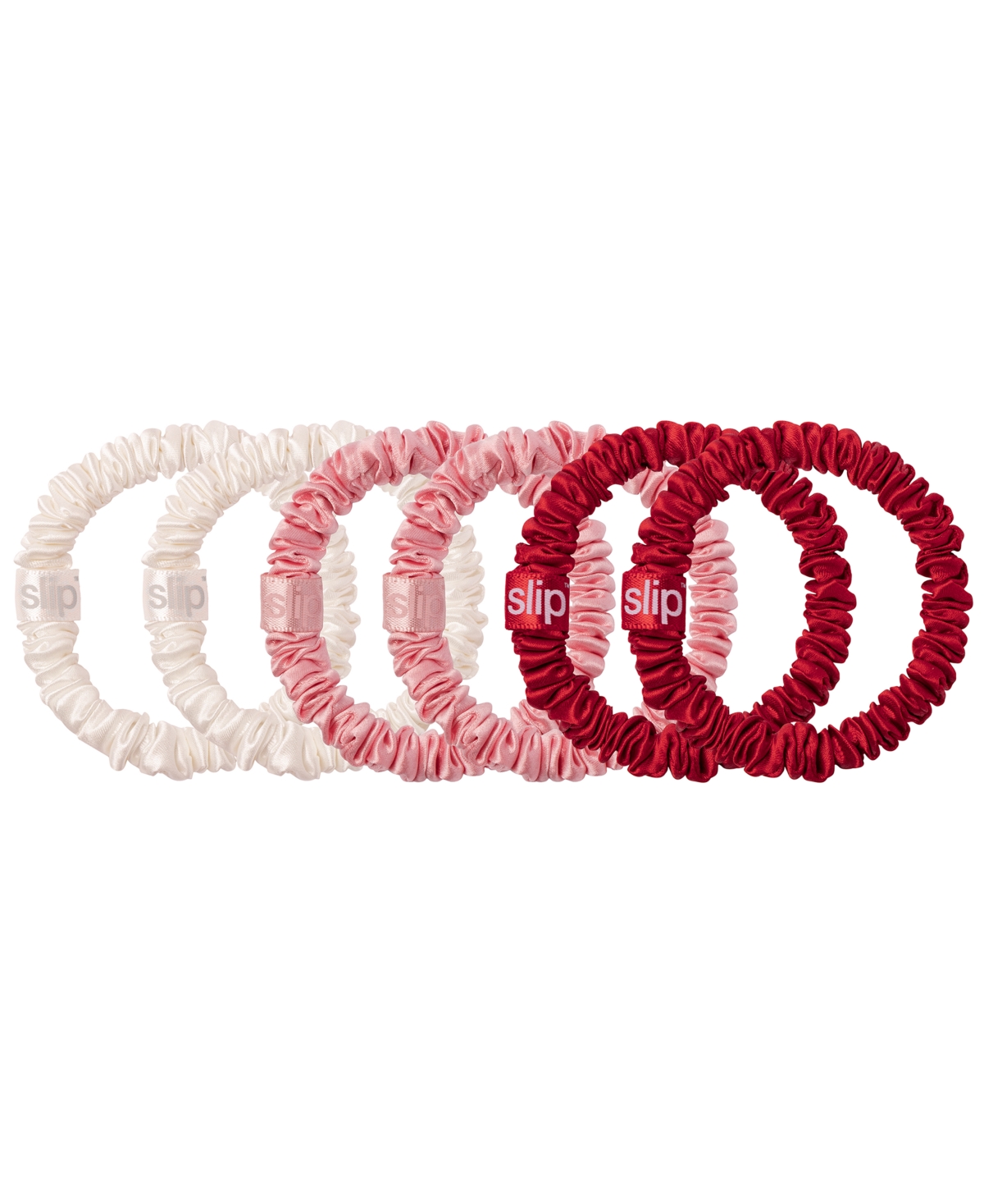 Slip 6-Pc. Sweeties Pure Silk Skinny Scrunchies