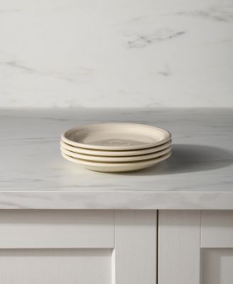 Linen Bistro Coupe Salad Plates, Set of 4