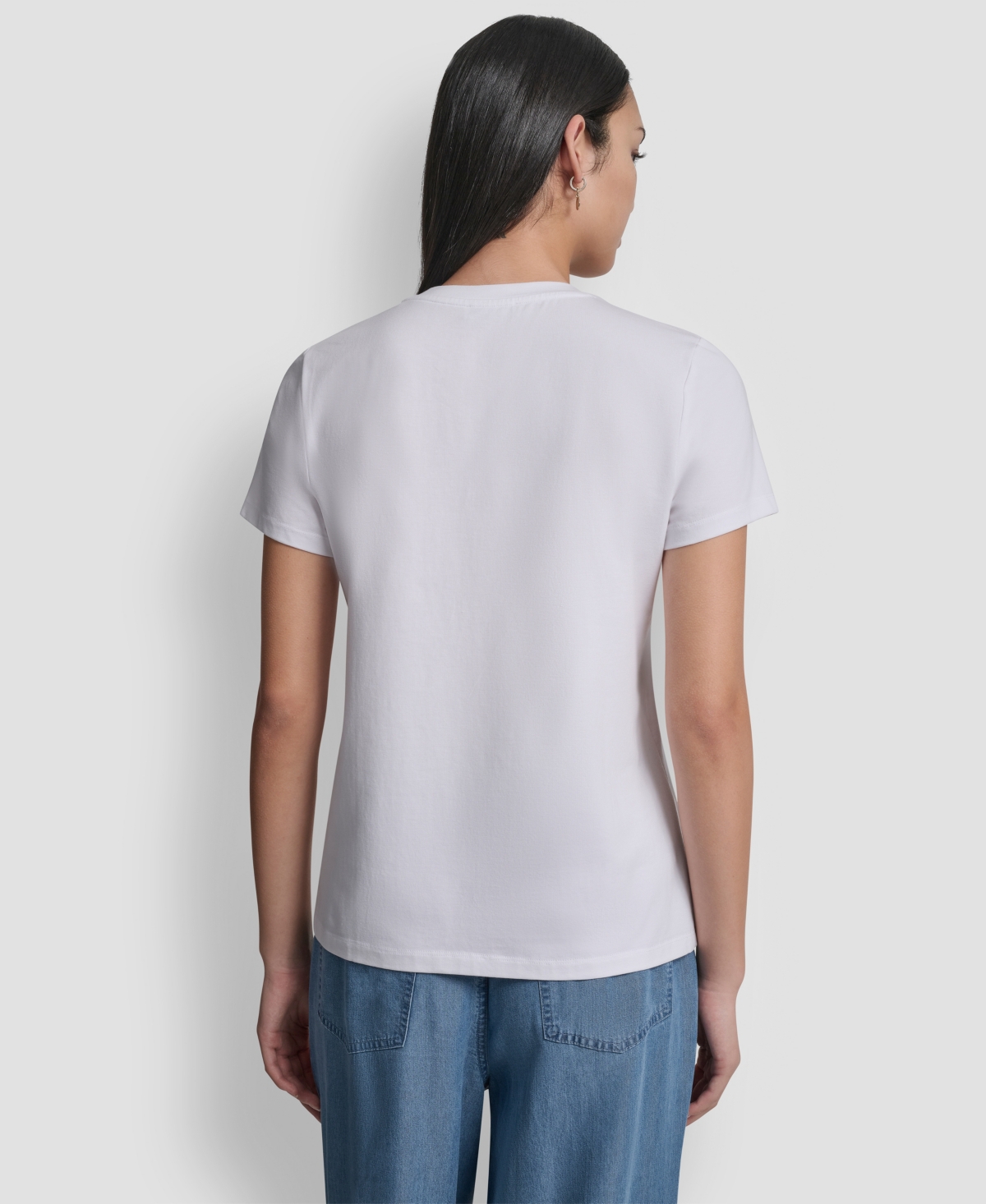 Dkny Women's Bleecker Conversational Short-Sleeve T-Shirt