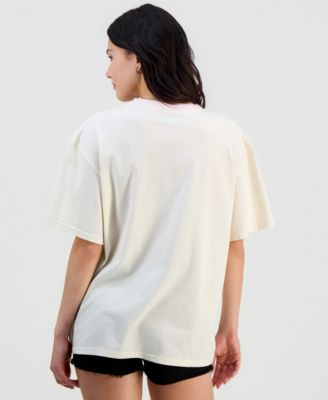 Juniors' Brooklyn Rose V-Neck T-Shirt