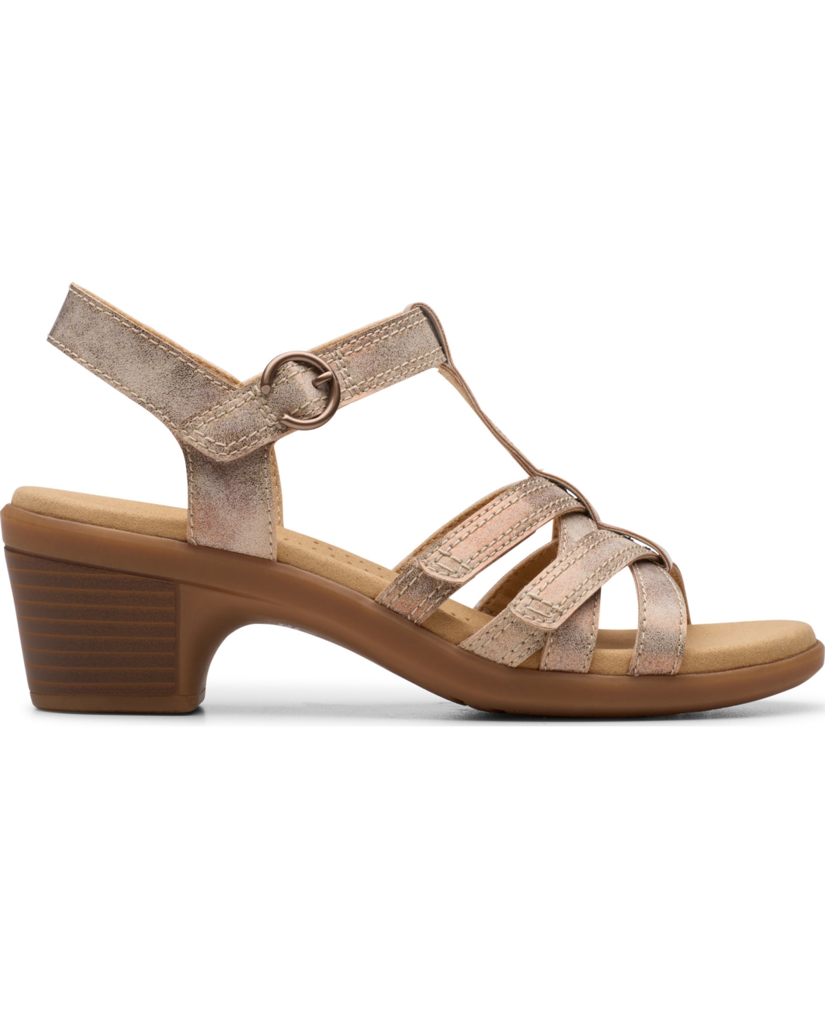Clarks Women's Emily2 Rose Round Toe Sandals