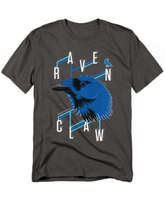 Men's Ravenclaw Textured Raven Headshot T Shirt