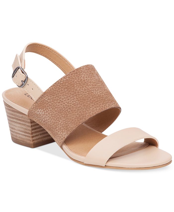 Macys lucky brand sandals on sale