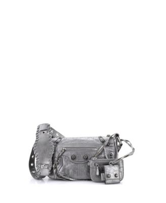 XS Le Cagole Giant Studs Full Flap Bag Leather