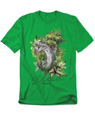 Men's Slytherin Floral Snake Mascot T Shirt