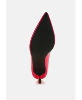 Womens Calla Pointed Toe Fantasy Heel Pumps