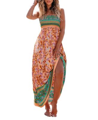 Women's Big Personality Floral Maxi Beach Dress