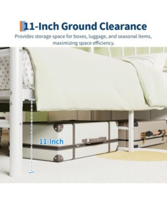 Twin Size Metal Bed Frame, Twin Bed Frames for Girls