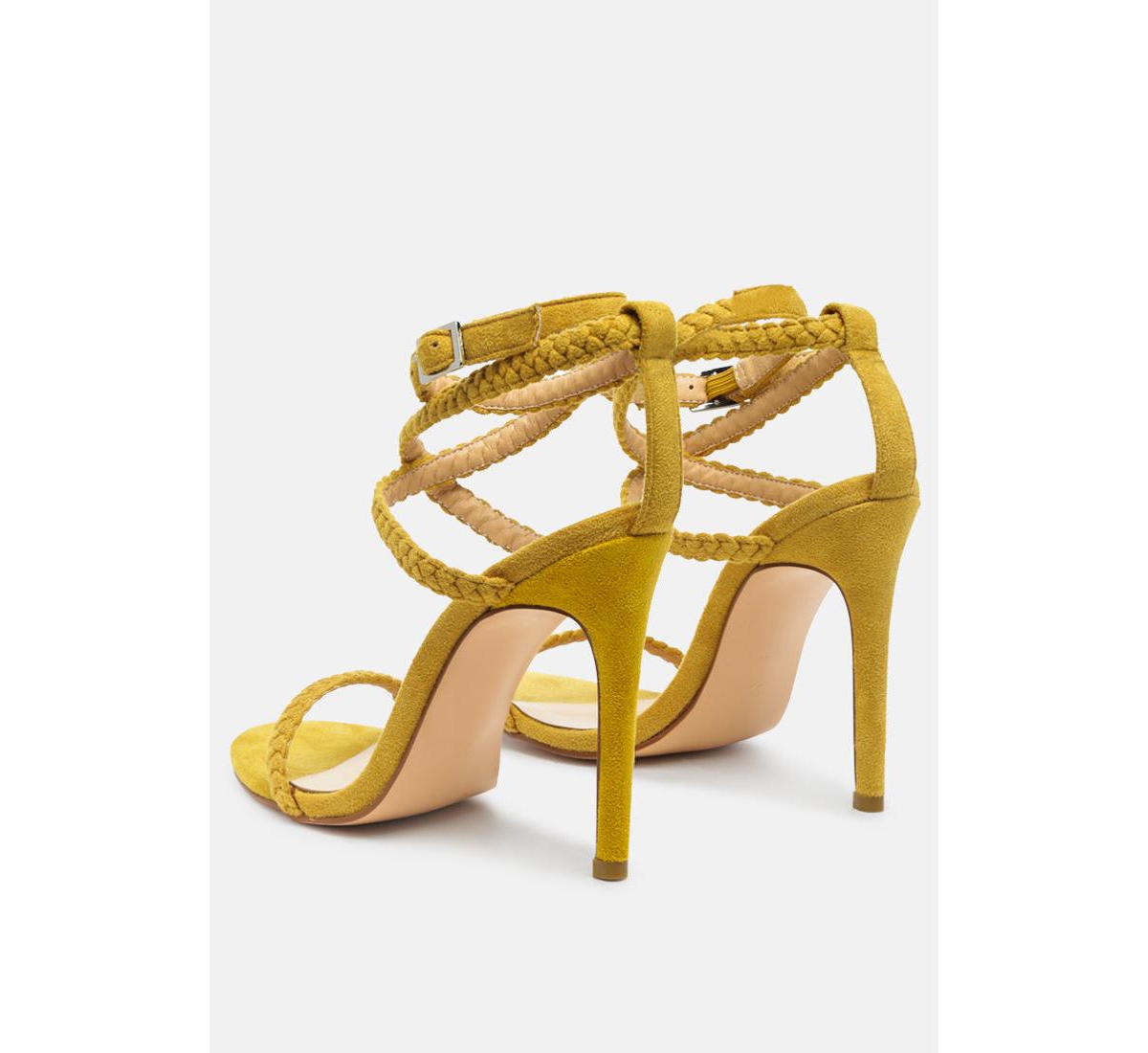 Sherri Ankle Braided Strap High Heel Women