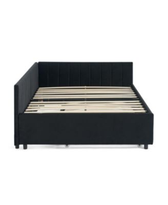 Velvet Daybed with Trundle