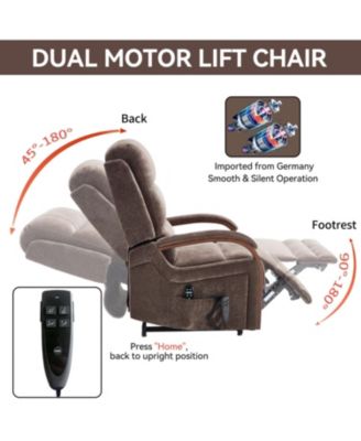 Power Lift Recliner Chair with Heat & Massage
