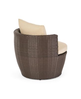 Streamdale Cozy Outdoor Wicker Chat Set with Comfortable Cushions