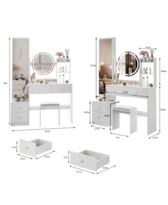 LED Mirror Vanity Set