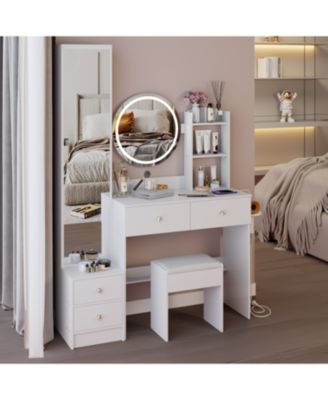LED Mirror Vanity Set