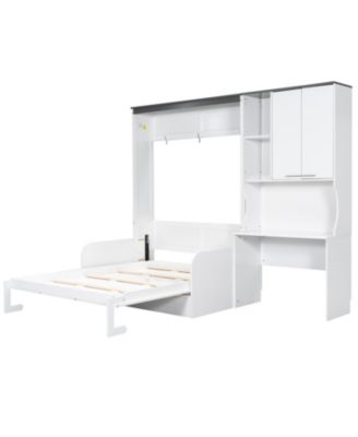 Murphy Bed Sofa Desk Storage - Full Size
