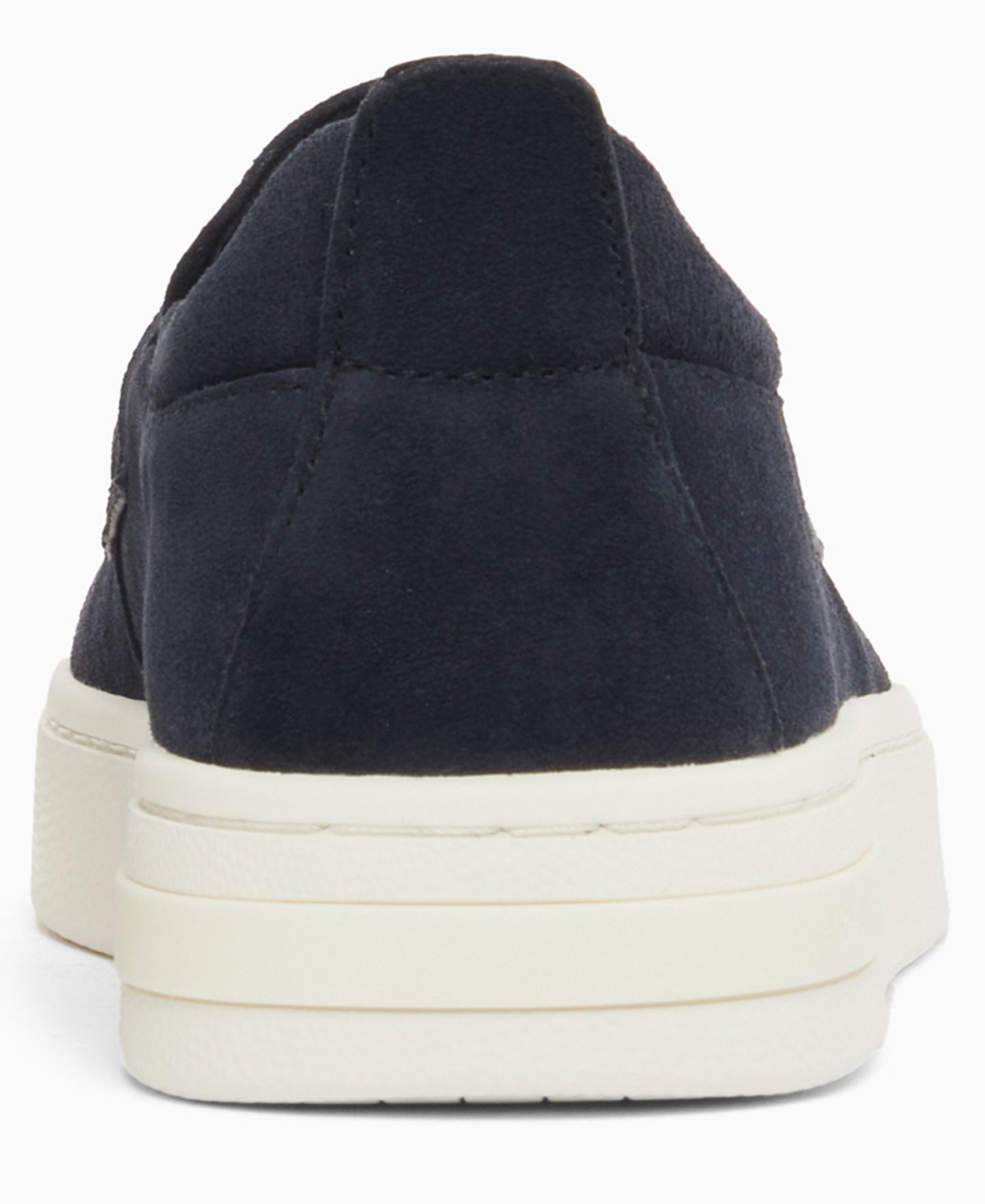 Мужские туфли A|X Armani Exchange London Suede Slip-On, цвет: Глубокий тёмно-синий — фото 3