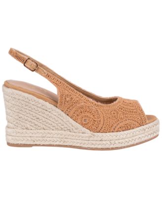 Women's Bowery Crochet Espadrille Wedge Sandals