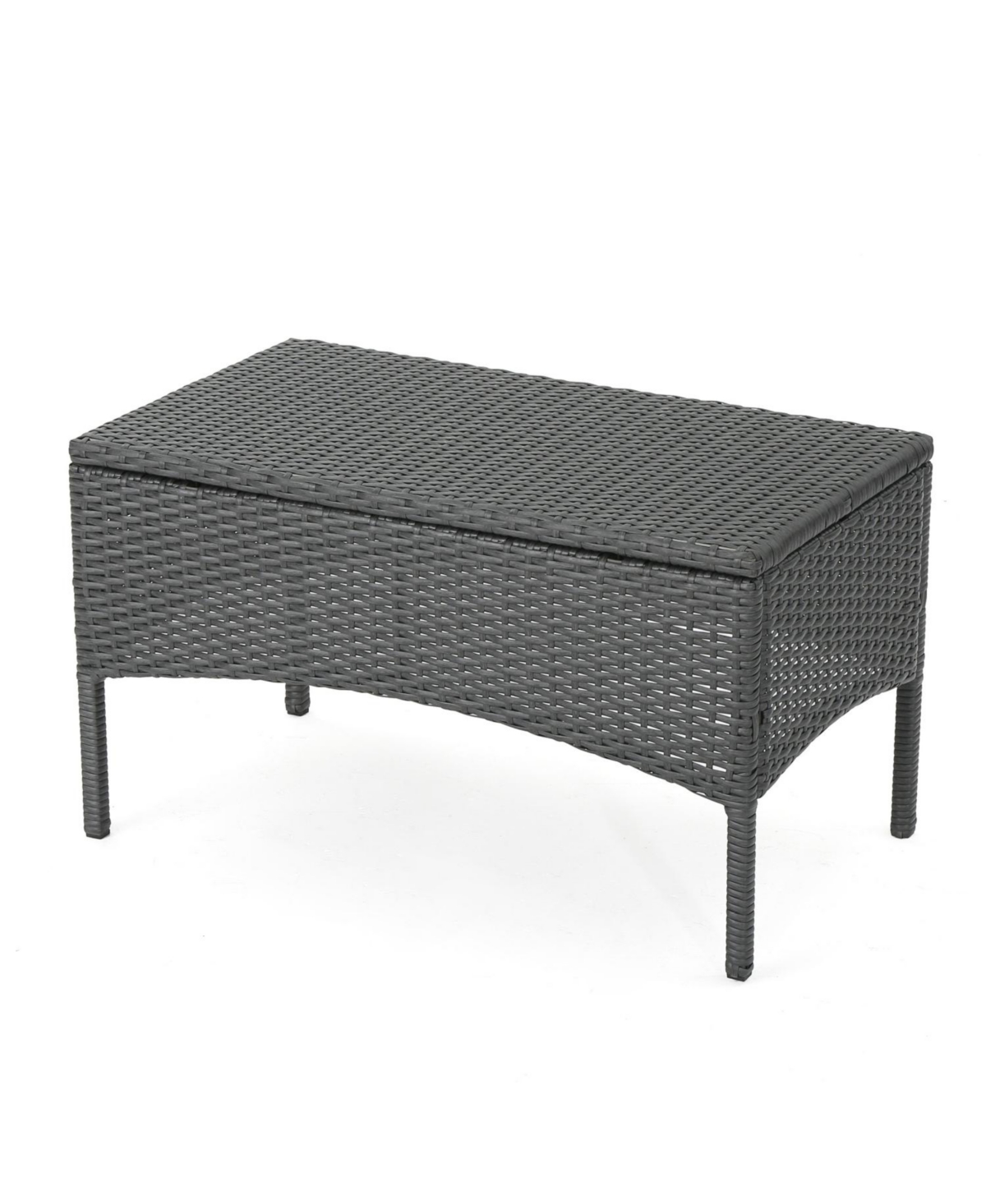 Streamdale Furniture Cordoba Brown Pe Rattan 4-Piece Outdoor Chat Set