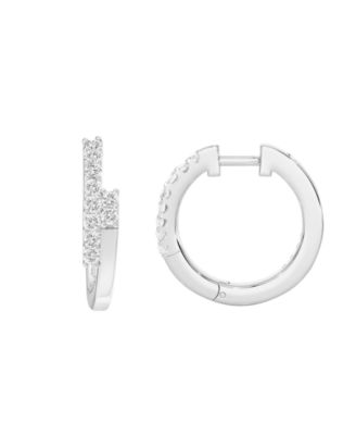 Diamond (1/6 ct. t.w.) Earrings in Sterling Silver