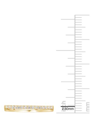 Diamond (1/5 ct. t.w.) Ring in 10k Yellow Gold